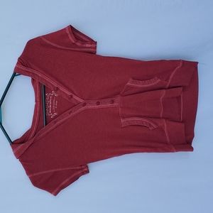 Mossimo burgundy xl top